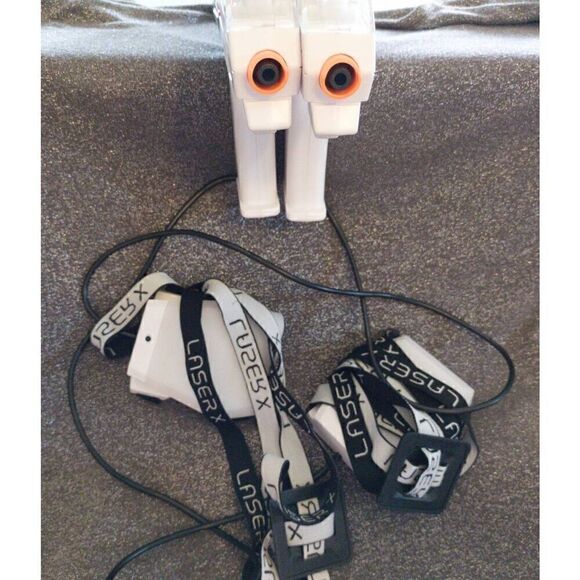 Laser X 2 Players Fusion Blaster Guns With Chest Targets TESTED WORKS!. - Picture 4 of 5